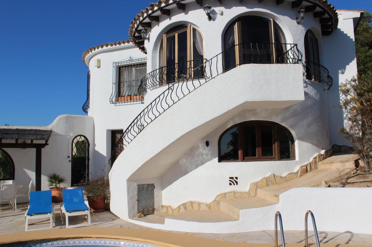 La Madrugada - Luxury Moraira Villa With Sea Views And Private Heated Pool Exterior photo