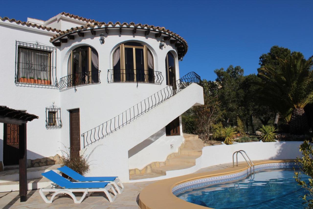 La Madrugada - Luxury Moraira Villa With Sea Views And Private Heated Pool Exterior photo