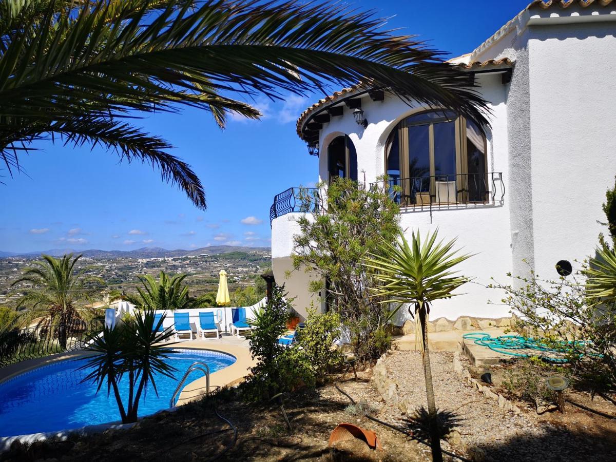 La Madrugada - Luxury Moraira Villa With Sea Views And Private Heated Pool Exterior photo