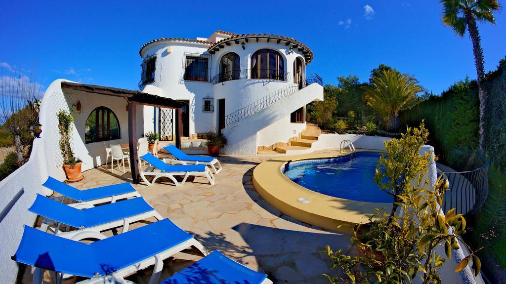 La Madrugada - Luxury Moraira Villa With Sea Views And Private Heated Pool Exterior photo