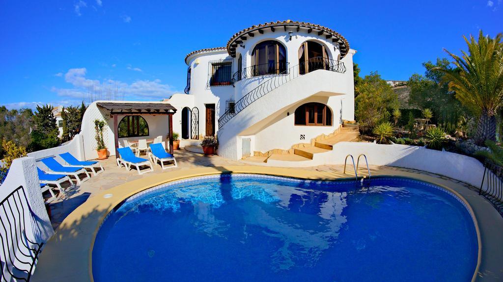 La Madrugada - Luxury Moraira Villa With Sea Views And Private Heated Pool Exterior photo