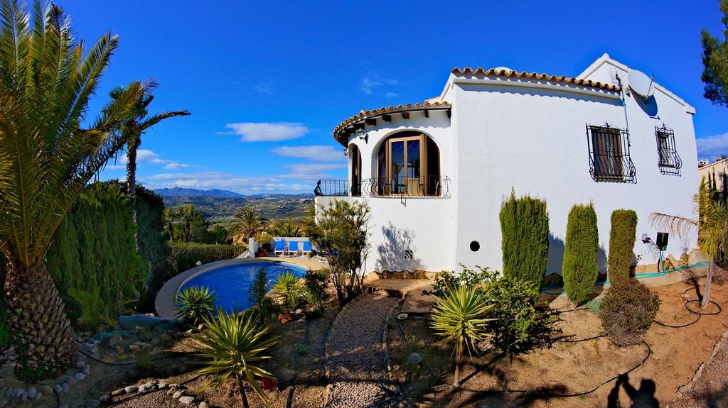 La Madrugada - Luxury Moraira Villa With Sea Views And Private Heated Pool Exterior photo