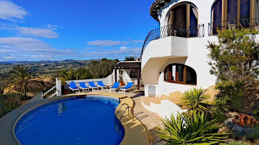 La Madrugada - Luxury Moraira Villa With Sea Views And Private Heated Pool Exterior photo